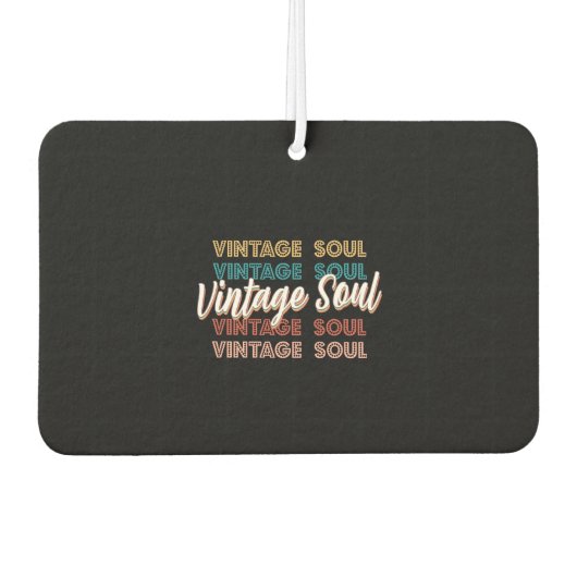 Vintag Autolufterfrischer (Vorderseite)