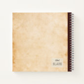 Vintag Avocado Illustration Personalisiert Comp Notizblock (Rückseite)