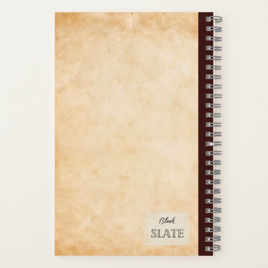 Vintag Avocado Illustration Personalisiert Comp Notizblock (Rückseite)