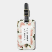 Vintag Azalea Gepäckanhänger (Vorderseite vertikal)