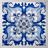 Vintag Azulejo Tile Pattern
