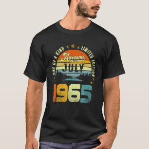 Vintag {B]Geburtstag Phantastisch seit Juli 1965 E T-Shirt