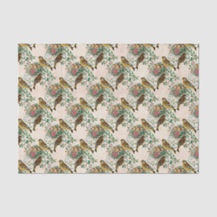 Vintag Baby Bird Nest Seidenpapier