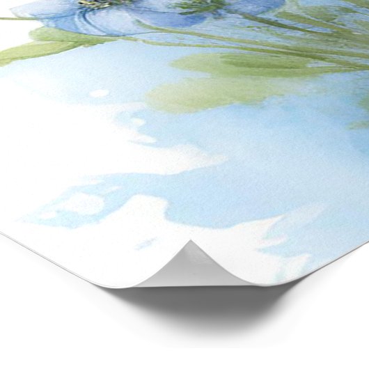 Vintag Baby Boy Deer 2 Poster (Ecke)