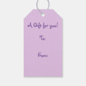 Vintag Baby Boy Geschenkanhänger (Rückseite)