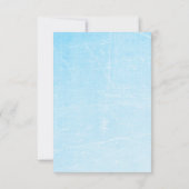 Vintag Baby Girl "Danke" Karten (Rückseite)