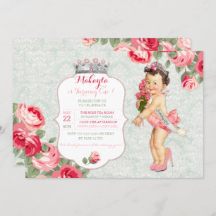 Vintag Baby Kleine Miss America Pageant Prinzessin Einladung