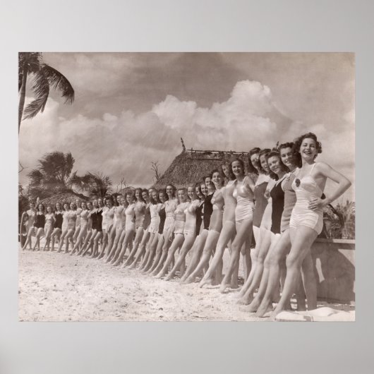 Vintag Bade Anzugs Poster Print - 1780018.jpg (Vorne)