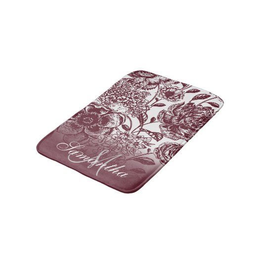 Vintag Badematte (Schrägansicht)