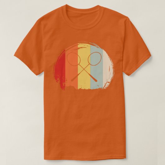 Vintag Badminton 2 T-Shirt (Design vorne)