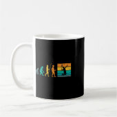 Vintag Badminton Evolution Shuttle Retro Badminto Kaffeetasse (Links)