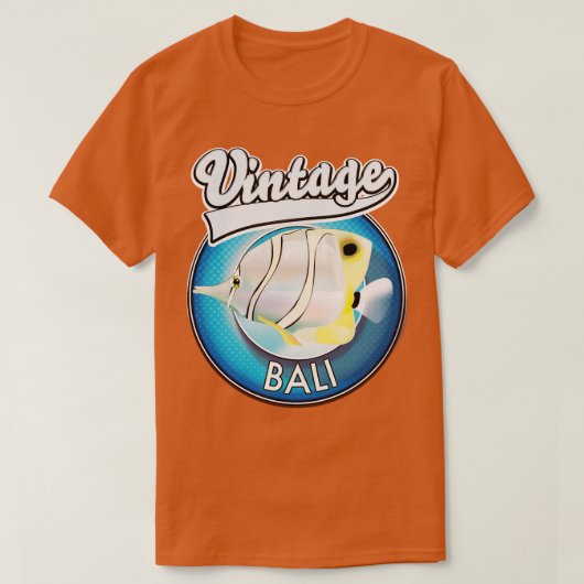 Vintag Bali Retro T-Shirt (Design vorne)