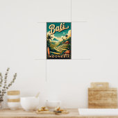 Vintag Bali Travel Poster (Küche)