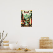 Vintag Bali Travel Poster (Küche)
