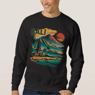 Vintag Bali Travel - Sunset Beach & Temple Sweatshirt