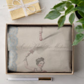 Vintag Ballet Dancer Seidenpapier (Geschenk)