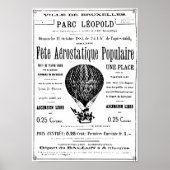 Vintag Balloons Poster (Vorne)