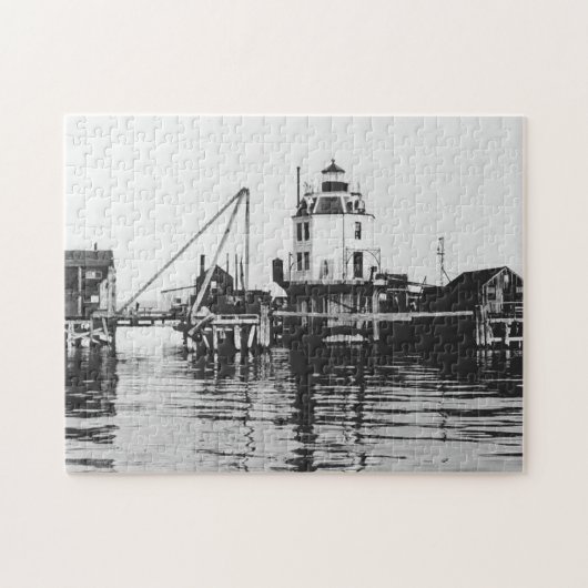 Vintag Baltimore Leuchtturm Puzzle (Horizontal)