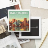 Vintag Baltimore Maryland Button