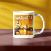 Vintag Baltimore Maryland Kaffeetasse