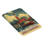 Vintag Baltimore Maryland Magnet (Rechte Seite)