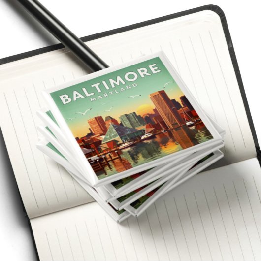 Vintag Baltimore Maryland Magnet