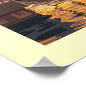 Vintag Baltimore Maryland Poster (Ecke)