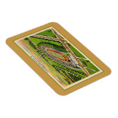 Vintag Baltimore Stadion Maryland Magnet (Rechte Seite)