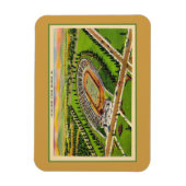 Vintag Baltimore Stadion Maryland Magnet (Vertikal)