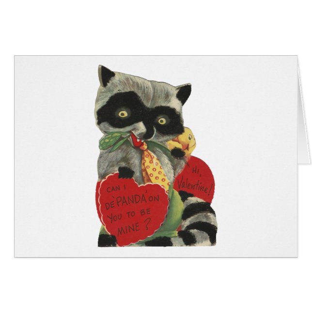 Vintag Bandit Valentine (Vorderseite (Horizontal))