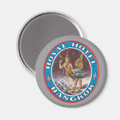 Vintag Bangkok Thailand Magnet (Vorderseite/Rückseite)