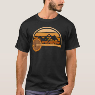 Vintag Banjo Player Country Music Bluegrass Music T-Shirt