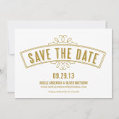 VINTAG BANNER | ANKÜNDIGUNG DATUM FREIHALTEN (Vorderseite)