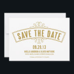 VINTAG BANNER | ANKÜNDIGUNG DATUM FREIHALTEN<br><div class="desc">WEITERE FARBEN IN UNSEREM SHOP! ©FINE & DANDY PAPERIE</div>