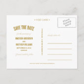 VINTAG BANNER | ANKÜNDIGUNG DATUM FREIHALTEN (Rückseite)