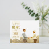 VINTAG BANNER | ANKÜNDIGUNG DATUM FREIHALTEN (Stehend Vorderseite)