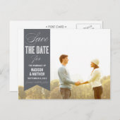 VINTAG BANNER | ANKÜNDIGUNG DATUM FREIHALTEN (Vorne/Hinten)