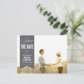 VINTAG BANNER | ANKÜNDIGUNG DATUM FREIHALTEN (Stehend Vorderseite)