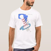Vintag Barber Shop Quartett Konzert WPA Poster T-Shirt (Vorderseite)