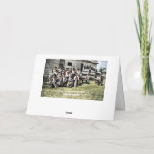 VINTAG BASEBALL ART FOTO BOYS BASEBALL KIDS KARTE (Rückseite)