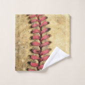 Vintag Baseball Badhandtuch Set (Waschlappen)