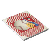 Vintag Baseball Card Bubblegum Wrapper Notizblock (angewinkelt)