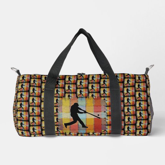 Vintag Baseball Duffle Bag (Vorderseite)