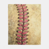 Vintag Baseball Fleecedecke (Vorderseite)