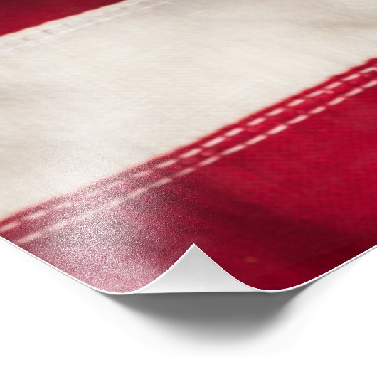 Vintag Baseball Fotodruck (Ecke)