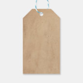 Vintag Baseball Geburtstag Vielen Dank Geschenkanhänger (Rückseite)