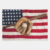 Vintag Baseball Geschenkpapier Set (Vorderseite 3)