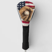 Vintag Baseball Golf Headcover (Vorderseite)
