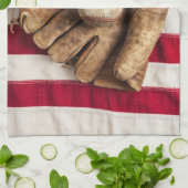 Vintag Baseball Handtuch (Gefaltet)