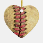 Vintag Baseball Keramik Ornament (Vorne)